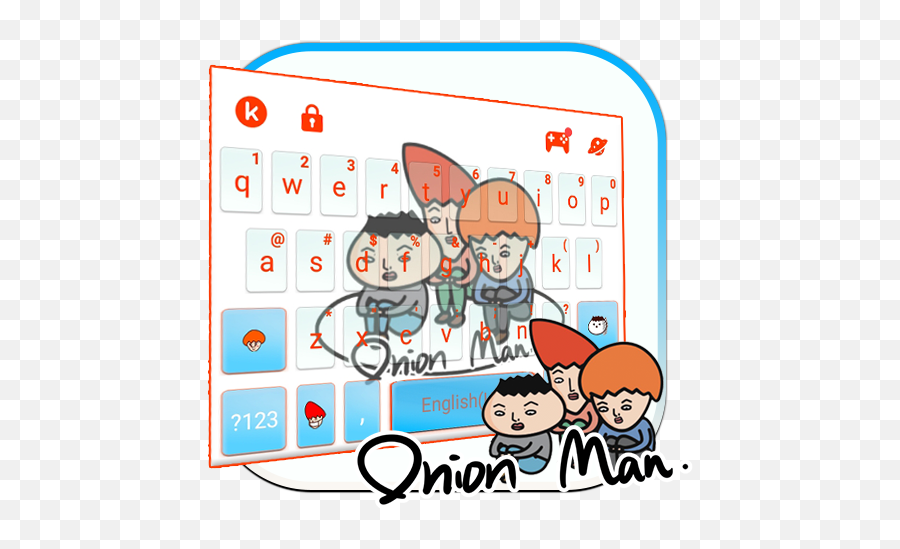 Onion Man Keyboard Theme U2013 Google Play - Cartoon Emoji,Onion Emoji