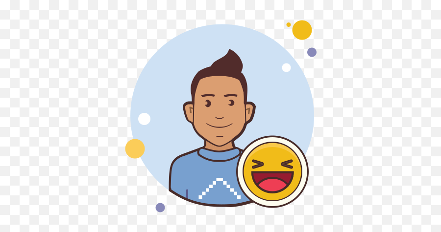 Lol Male Icon - Free Download Png And Vector Feeling Icon Emoji,Lol Emoticon