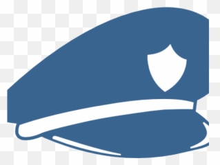 Hat Clipart Police Officer - White Cop Png Art Emoji