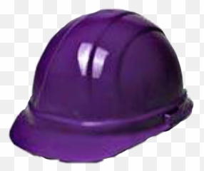 Hat Hardhat Purple Headgear Freetoedit - Emoji