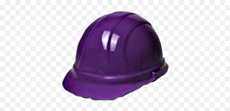 Hat Hardhat Purple Headgear Freetoedit - Purple Hard Hat Emoji,Hard Hat Emoji