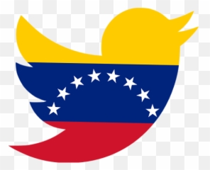 El Pajaro De Twitter Con La Bandera Venezuela - Funny Logo Png Emoji