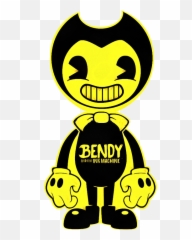 Ink Machine Shower Curtain - Cartoon Bendy Emoji