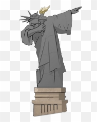 Statueofliberty Statue Of Liberty Grey - Statue De La Liberté Dab Emoji,Liberty Emoji