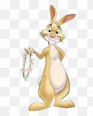 Rabbit Winnie The Pooh Disney Fanon Wiki Fandom - Winnie The Pooh Conejo Emoji,Raises Hand Emoji