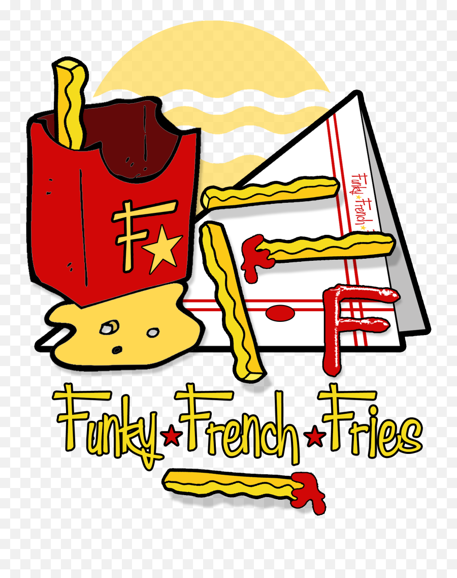 Funky French Fries Clipart - Clip Art Emoji,French Flag Chicken Emoji