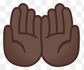Palms up together emoji clipart Free download transparent