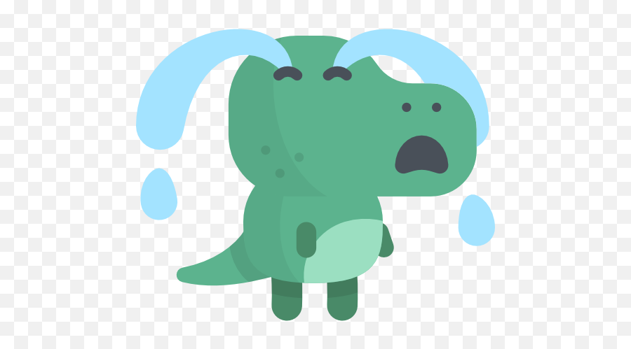 Crying - Dot Emoji,Dinosaur Emoji Copy And Paste