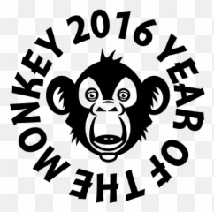 Year Of The Monkey 2016 - Illustration Emoji