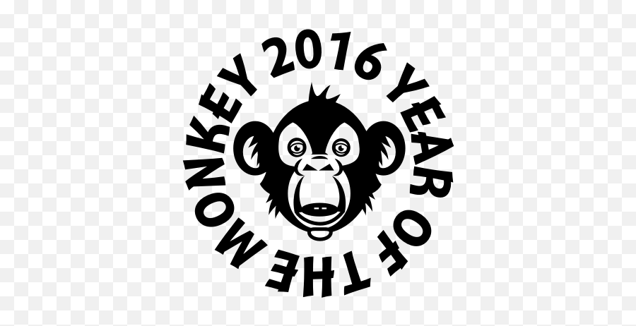 Year Of The Monkey 2016 - Illustration Emoji,New Emoji