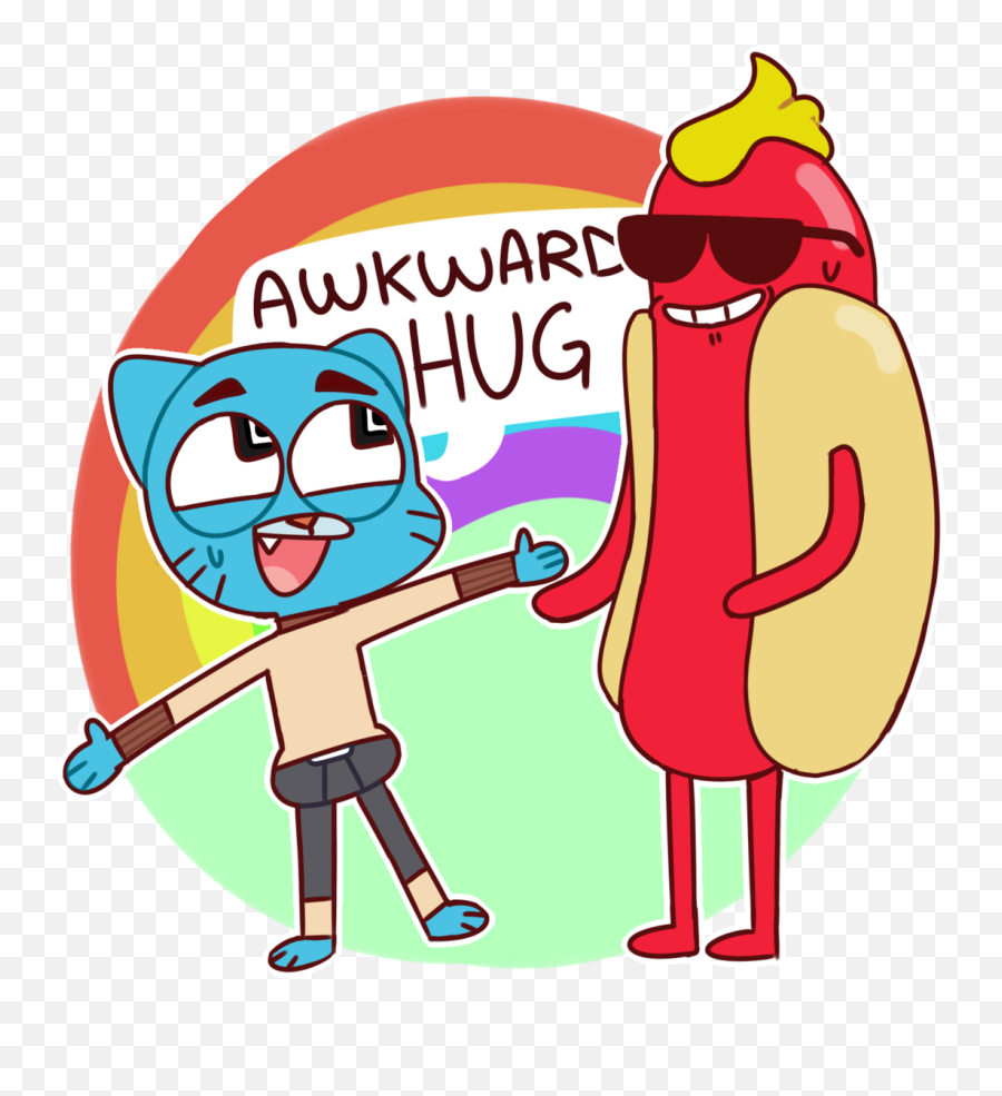 And Yes That Is The Hotdog Guy - Gumball X Hotdog Emoji,Thinking Emoji Fidget Spinner