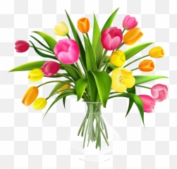 3854 Bouquet Free Clipart - Flowers In Vase Png Emoji,Flower Bouquet Emoji