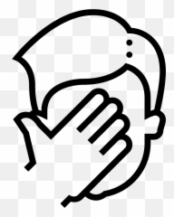 Facepalm Drawing Picture - Facepalm Icon Emoji,Picard Facepalm Emoji