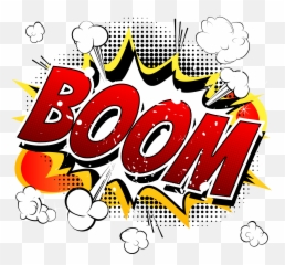 Boom Sticker - Comic Book Png Emoji