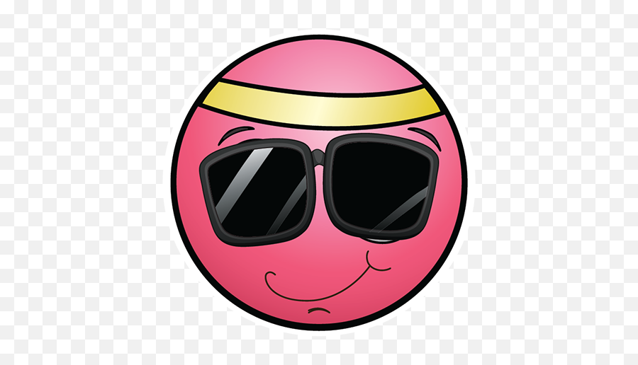 Ntf Tennis Kids - Vitrail Moderne Emoji,Puts On Sunglasses Emoticon