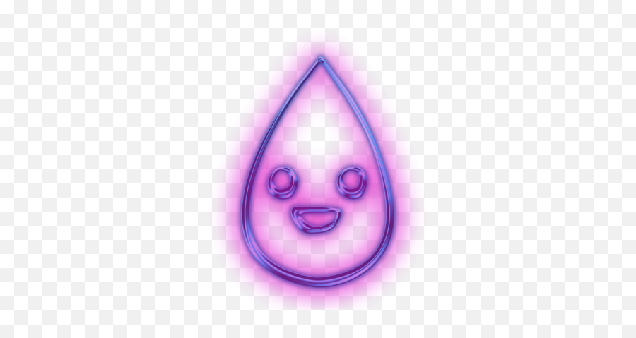 Raindrops Clipart Purple Raindrops - Cartoon Emoji,Purple Rain Emoji