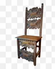 Chair Wood Middle Ages Wooden Chairs - Sillas De La Edad Media Emoji,Rocking Chair Emoji