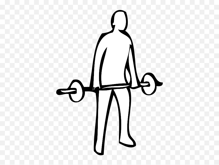 Weightlifting Exercise Instruction - Drawing Of A Person Lifting Weights Emoji,Emoji Tennis Ball And Arm