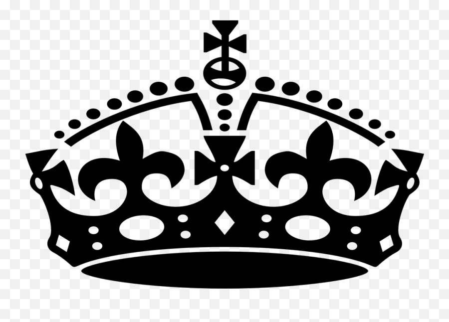 Crown Tiara Queen - Keep Calm Crown Clipart Emoji,Queen Crown Emoji