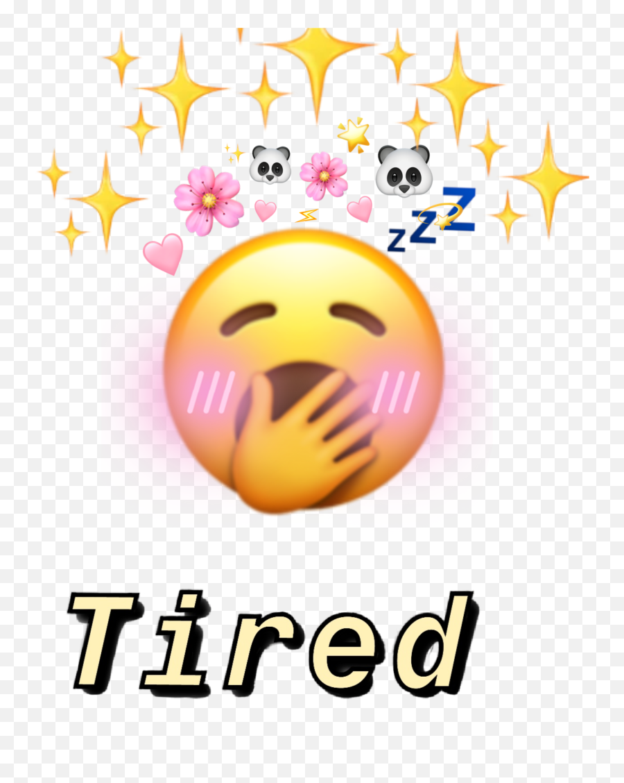 Trending Tired Stickers - Emoji Apple,Exhausted Emoji