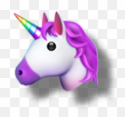 Unicorn Emoji Shadow Unicornemoji - Emojis De Iphone Unicornio