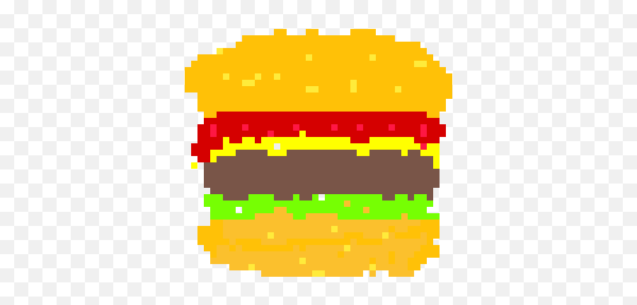 Pixilart Emoji,Google Burger Emoji