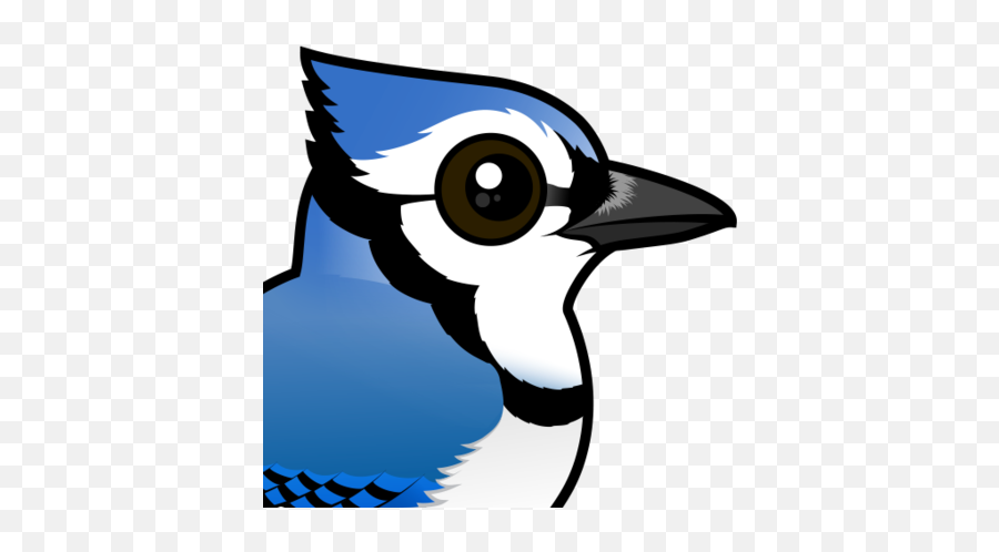 Blue Jay Head Png Free Blue Jay Head - Cute Blue Jay Clipart Emoji,Blue Jays Emoji