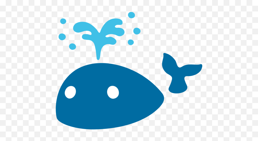 Spouting Whale Emoji - Whale Android Emoji,Whale Emoji