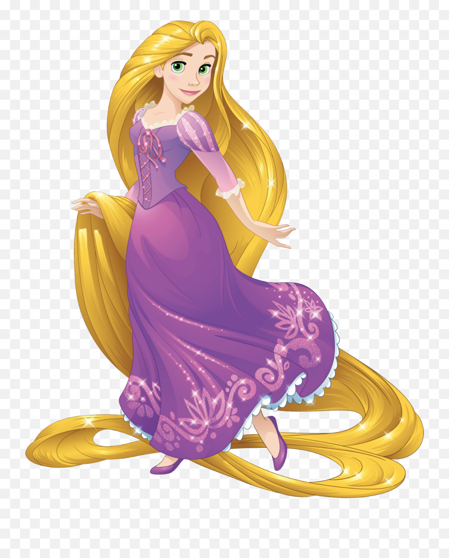 Transparent Background Rapunzel Clipart - Princess Rapunzel Emoji,Rapunzel Emoji