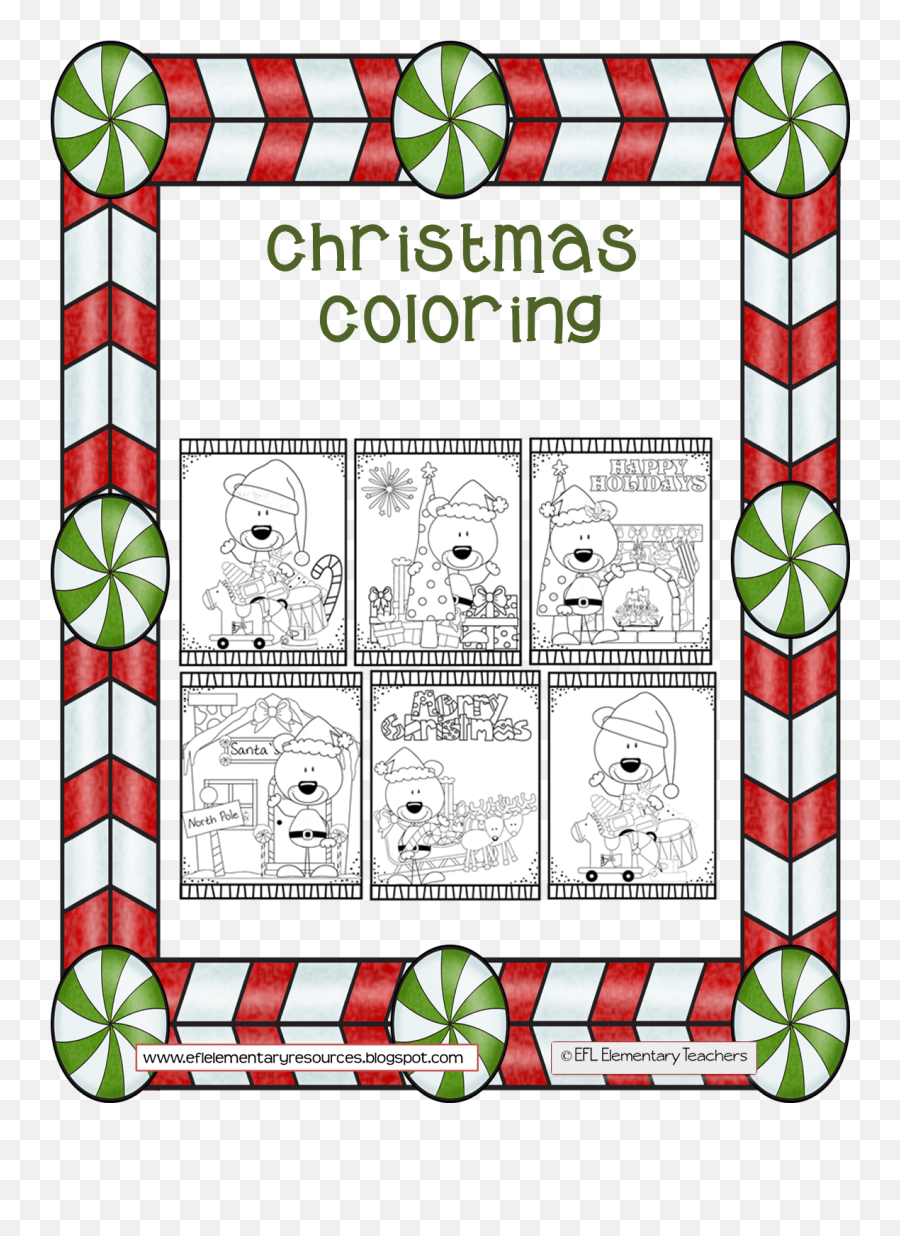 Christmas - Christmas Flashcards Emoji,Emotions Color Pages
