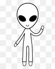 Cute Alien Drawing Images Pictures - Becuo Clip Art Library Outline Alien Clipart Black And White Emoji,Ufo Emoticons