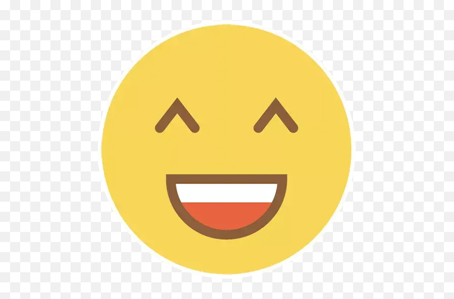 Vector Flat Circle Emoji Transparent - Smiley,Emoji Vector Png