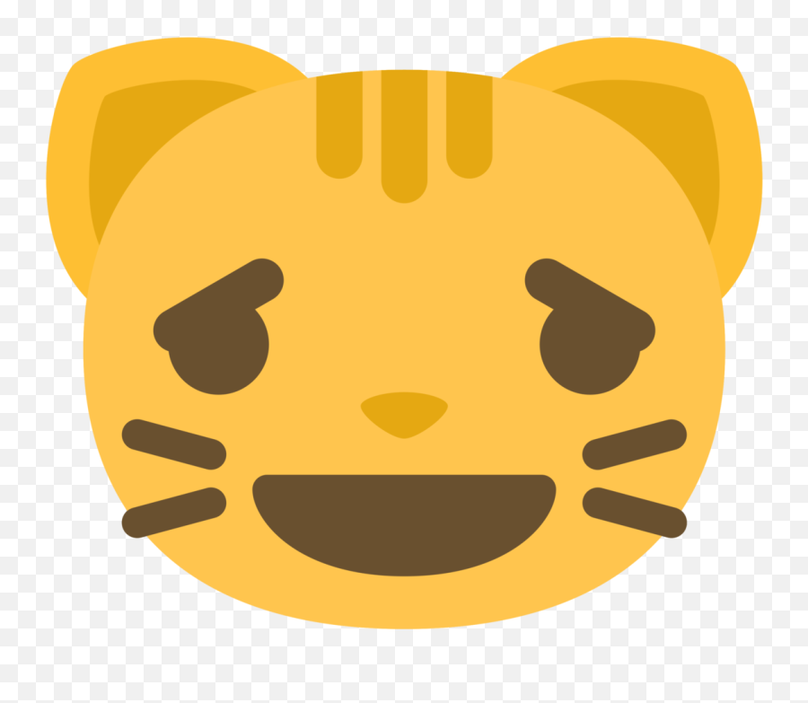 Free Emoji Gato Cara Triste Png With Transparent Background - Cat Sweating Emoji,Emoji Triste