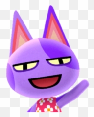 SHY on Twitter 4 Lavender Faves Reply with an - Bob Cat Animal Crossing Emoji
