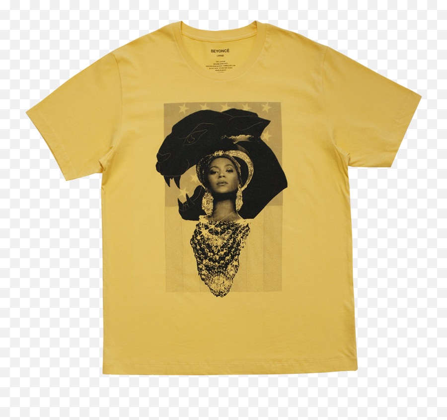 Homecoming Collage Gold Tee - Beyonce Merch T Shirts Emoji,Emoji Tee Shirt