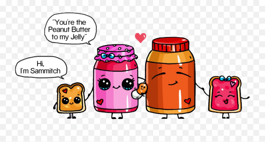 Your The Peanut Butter To My Jelly - Peanut Butter And Jelly Drawing Emoji,Peanut Butter Emoji