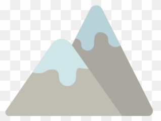 Snow Capped Mountain Emoji For Facebook - Montagne