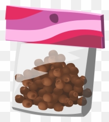 Candies Bag Nuts Food Chocolate - Bag Of Candy Clipart Emoji,Gummy Bear Emoji