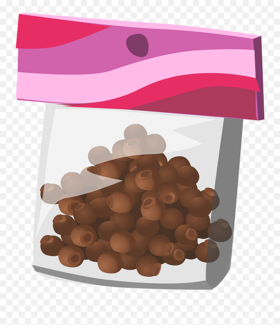 Candies Bag Nuts Food Chocolate - Bag Of Candy Clipart Emoji,Gummy Bear Emoji