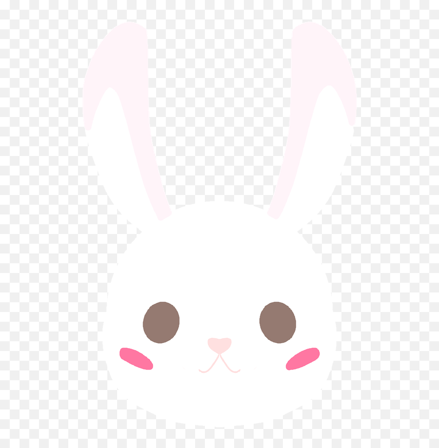 Rabbit Cute Animal White Free Pictures - Transparent Background Cute Bunny White Rabbit Cartoon Emoji,Cute Emoji Cakes