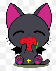 Nyan Cat Picture Free Library Png Files - Nyanpire The Animation Emoji,Nyan Cat Emoji Google Chat