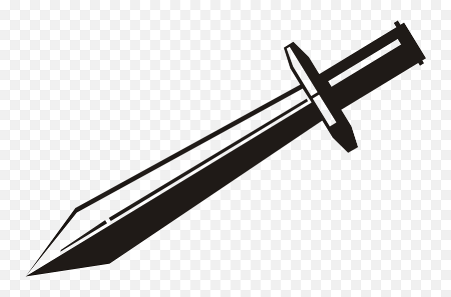 Download Free Png Sword - Sword Clipart Black And White Emoji,Sword Emoji