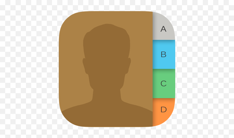 Contacts Icon - Iphone Contacts Icon Png Emoji,Emoji Ios8