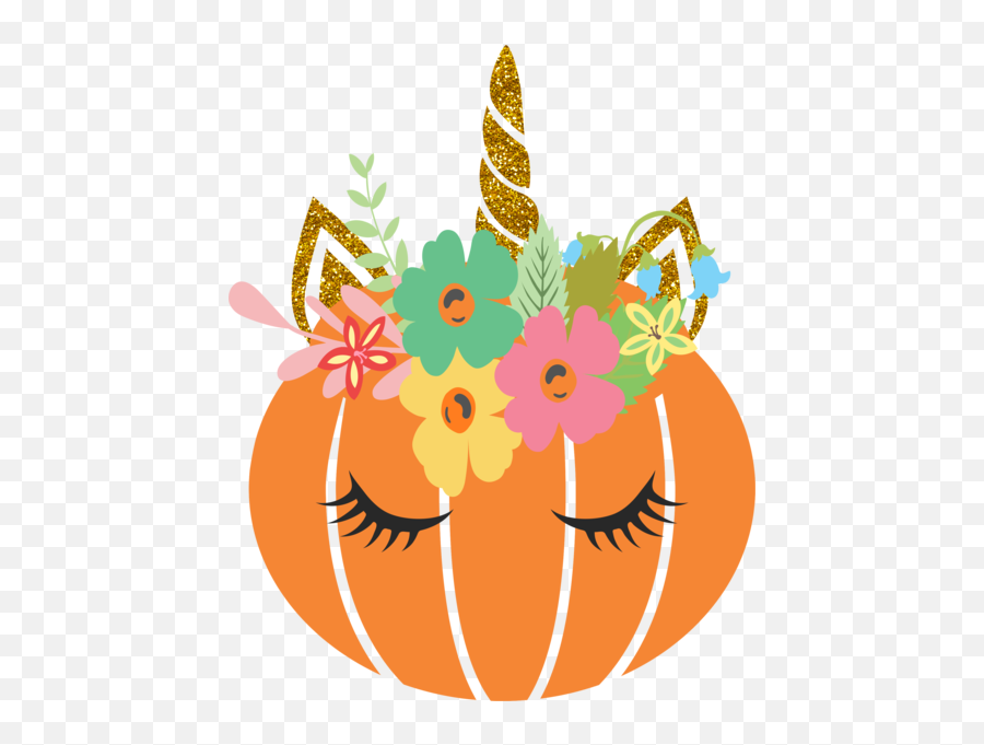 Pumpkin Freeuse Download Png Files - Unicorn Pumpkin Clip Art Emoji,Emojis Unicorn