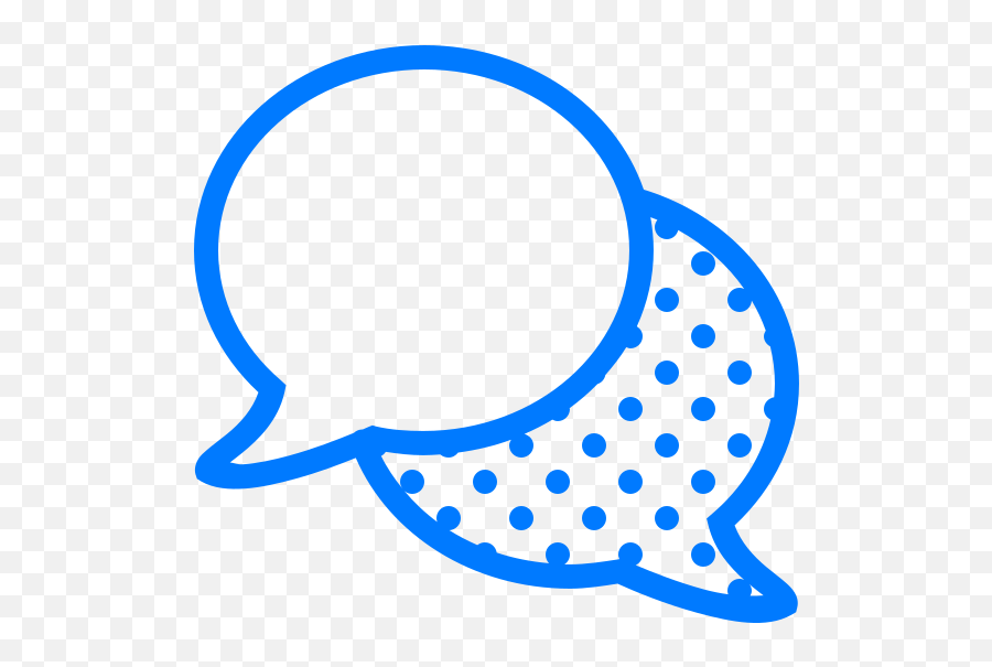 Chat Icon - Instant Messenger Icon Transparent Background Emoji,Chat Bubble Emoji