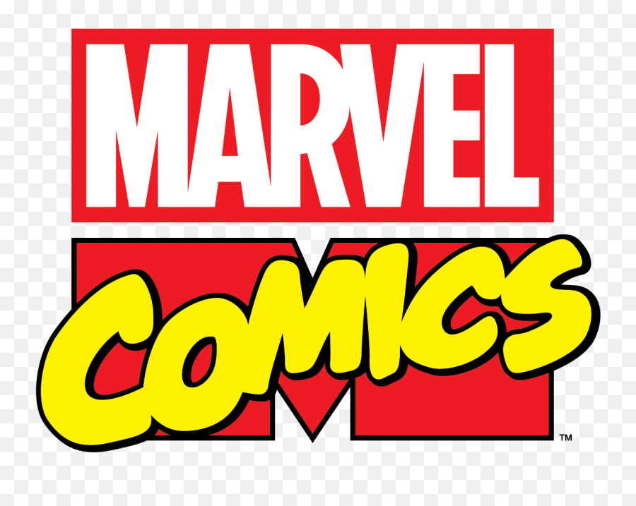 Download Free Png Marvel Comics Logos - Dlpngcom Marvel Comics Logo Png Emoji,Marvel Emoji