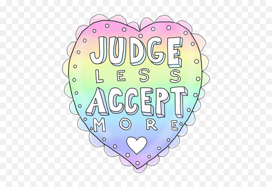 Judge Judgeless Judgelessacceptmore Accept Everyone Acc - Illustration Emoji,Judge Emoji