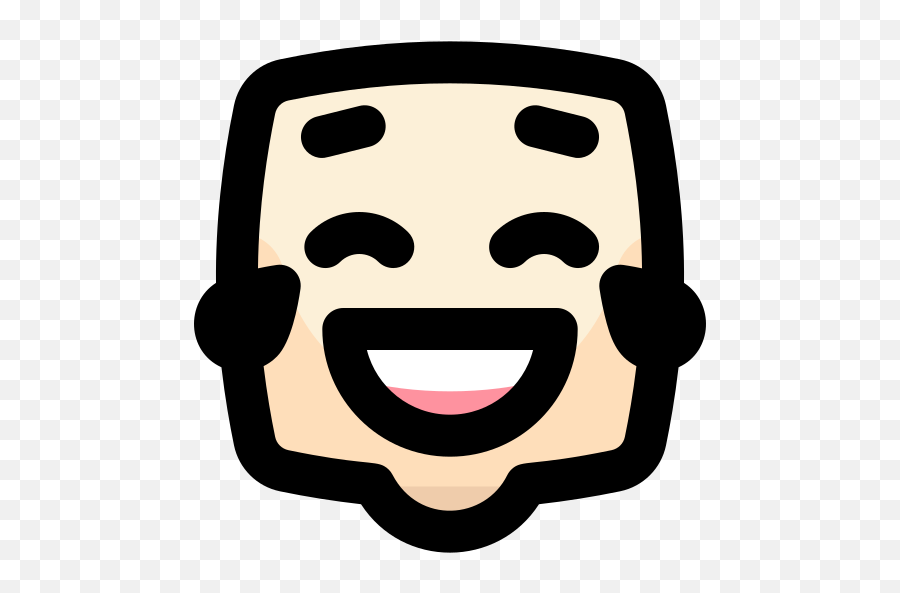 Laughing - Free Smileys Icons Icon Emoji,Windy Emoji