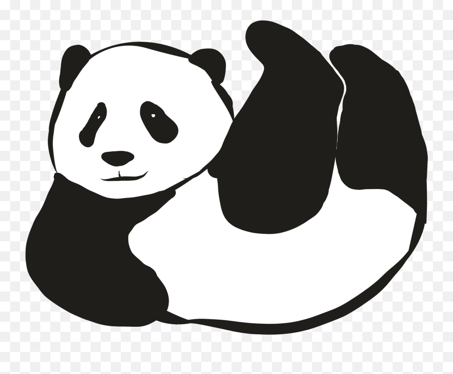 Panda Clipart Illegal Panda Illegal - Cartoon Emoji,Panda Emoji Keyboard