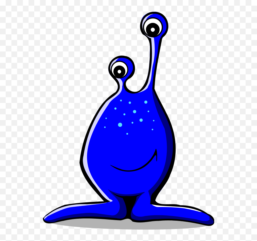Blue Aliens Clipart - Clipart Alien Emoji,Blue Alien Emoji